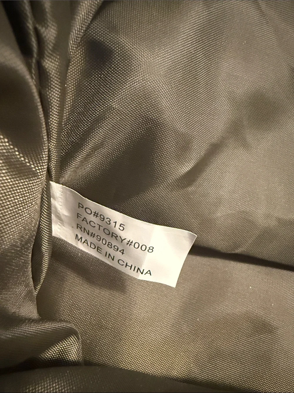 Joan & David Quilted Camo Duffel - Olive & Tan